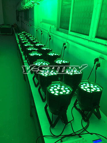 15-60 Degree Zoom 15w 18pcs Rgbwa 5in1 Dmx Led Par Cans Light WIth 1 Year