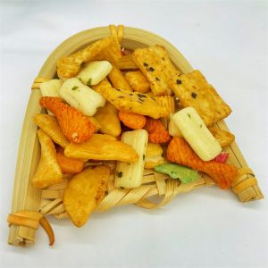 Oem Puffed Rice Crispy Cracker In Bulk Snack Chinese Manufacturers
