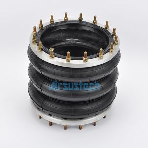 China GUOMAT NO. 360306H-3 Industrial Air Spring For Heavy Duty Air Suspension on sale