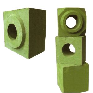 Ladle Nozzle Brick Slide Gate Plate High Thermal Shock Stability Long Service