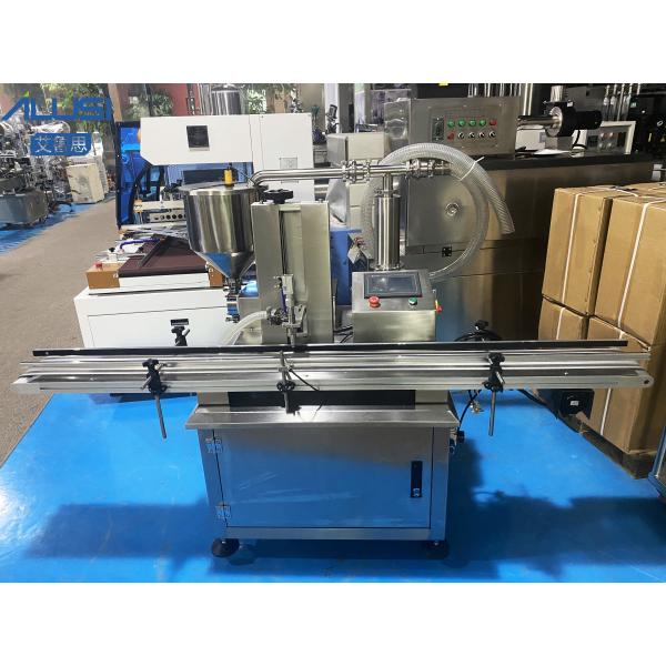 30-60 Bottles/Min Single Head Cream Lotion Filling Machine With Heating