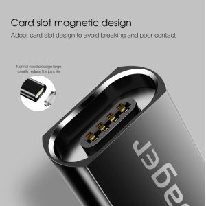 LED Data Transfer Magnetic Fast Charging Cable 1M 2M 3M 3 In 1 For All Micro