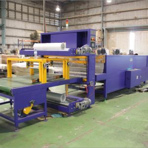 Cheap automatic packing film packaging tunnel wrap shrink wrapping machine for sale