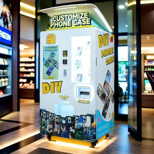 Compact 1500mm x 800mm x 600mm Phone Case Printing Vending Machine with 720dpi