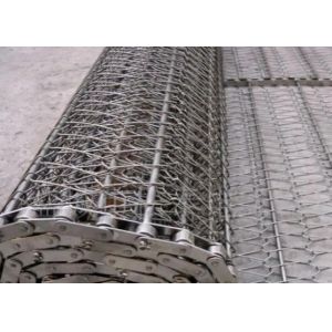 Cheap Sgs Stainless Steel Chain Mesh Conveyor Belt 1m 1.2m 1.5m Wide Metal Balance Braid for sale