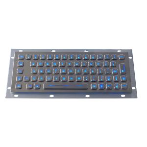 Stainless Steel Backlit USB Keyboard IP65 Industrial kiosk Keypad