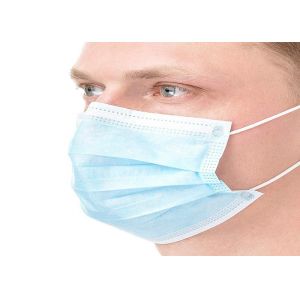 Anti Bacterial Disposable Face Mask Three Layer Virus Protection Mask