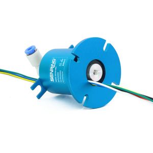 M5 One Passage Pneumatic Rotary Union Joint Support Transmit Mixed Power And