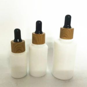 30g 33.5mm Frosted Reusable Empty Glass Lotion Jars With Lids