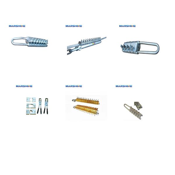 Multi Segment Steel Cable Gripper Come Along Clamp For Conductor