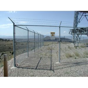 Quality Rot Proof 6 Foot 50x50mm Mesh Tower Fencing With Chain Link wholesale