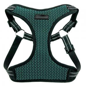 China All Weather Mesh Dog Harness Adjustable Small / Medium Pet Vest 100% Polyester on sale