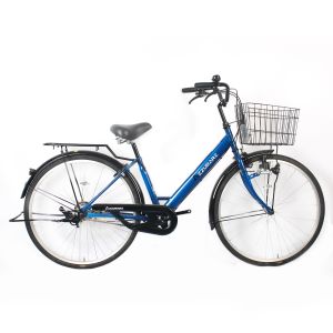 China Ordinary Pedal 26 Inch Ladies Bike Shimano Retro Bike With Basket on sale