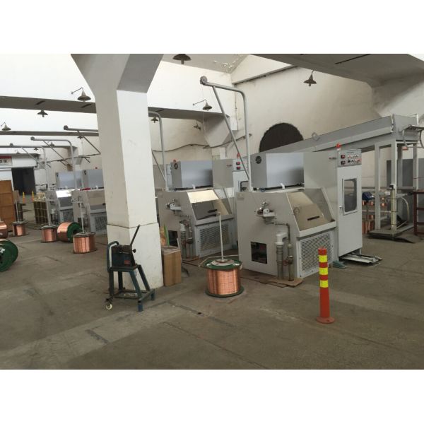 High Speed Fine Wire Drawing Machine 14DS Magnetic Brake Weight Balance By Swing Arm