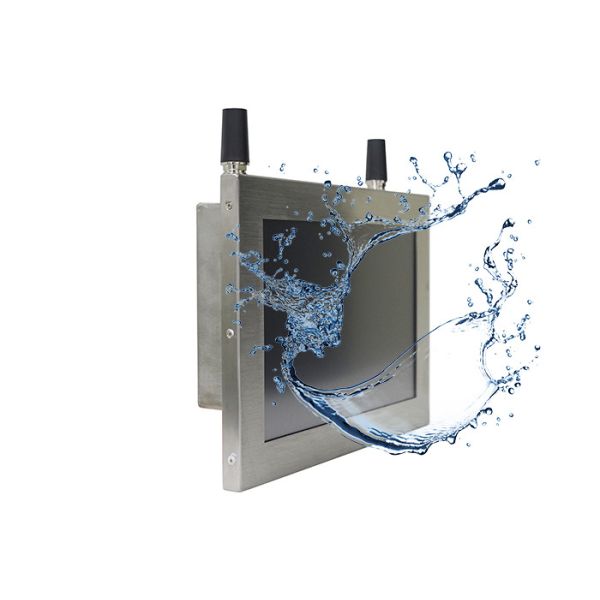 Quality 2G RAM Industrial All In One PC / Panel PC Touch Screen 1366X768 Resolution wholesale