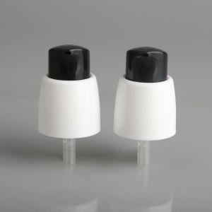 20mm Lotion Dispenser Bottle with White Cream Pump and Over Cap