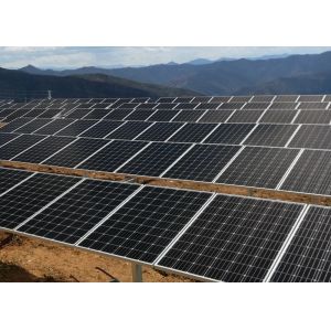 Horizontal Single Axis Solar Tracker Bracket / PV Mounting Structure