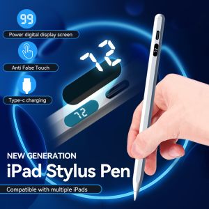 China Aluminum Alloy Micro USB Charging Stylus Pen 0.2mm Accuracy For Apple Pencil Alternatives on sale