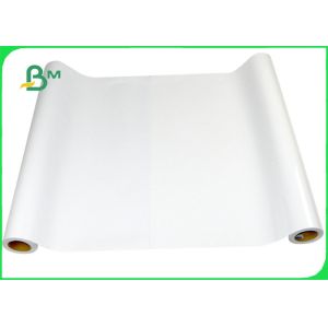 Large Format 120g Eco Solvent Adhesive Paper Roll For Posters 50" & 60'' x 50m