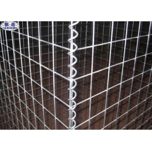China Hot Dipped Welded Mesh Gabions , Retaining Wall Using Gabion Baskets on sale