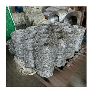 China Hot Dipped Galvanized Security Bared Wire Mesh for Farm Protection Fence on sale