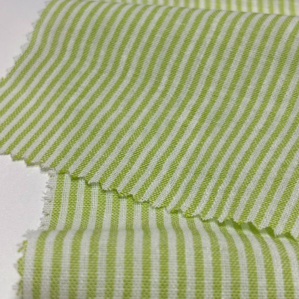 100%Polyester Cationic Stripe Fabric