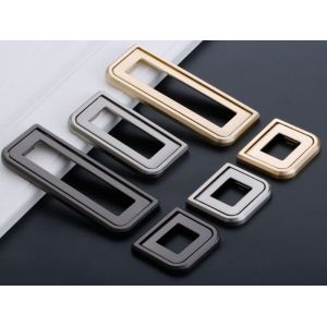 China Brush Brass Hidden Drawer Pulls Kitchen Cabinet Knobs / Closet  Square 96mm Handles T Bar Pulls  Furniture Fittings on sale