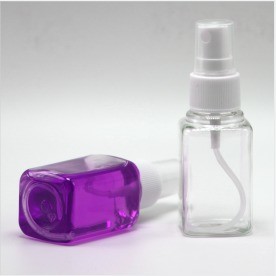 Clear Hand Sanitizer Leak Proof Bottles with 30ml Capacity and Fine Mist Spray