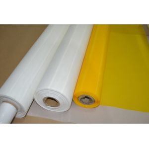 Eco Friendly Screen Printing Mesh Material 110 Mesh Fabric High Air Permeability