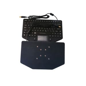 Cheap Mobile Vehicle Keyboard with Rugged Touchpad &amp; Lockable 89 Keys for sale