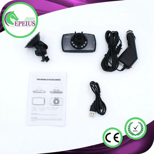 1920*1080 G30 Car Dvr Camera With 170 Degree Ultra Wide Angle Lens / Multi Languages