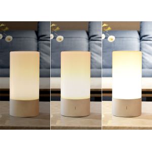 Portable Rechargeable LED Night Lamp 6W Adjustable Brightness Touch Control