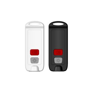 Rechargeable Battery 150mAh Siren Alarm Keychain 130DB For Kids Women
