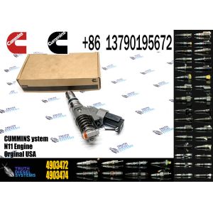 China High-quality Components for 4903472 Engine ISM QSM ISM11 QSM11 M11 MTA11 Type diesel Engines - Fuel Injectors 3411756 3083849 on sale