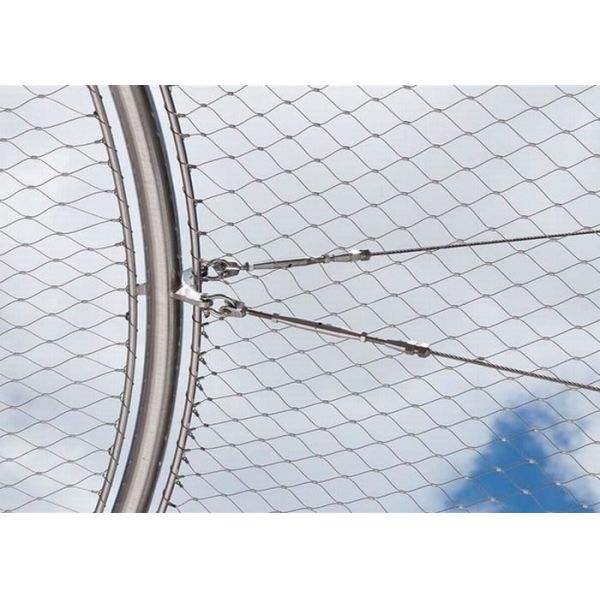 Quality Yuntong Decorative Rope Mesh 1.2mm-3.2mm Wire Diameter With Smooth Surface wholesale