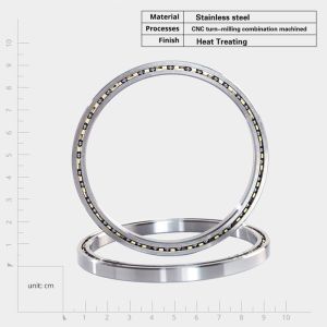 China Thin Wall Deep Groove Ball Bearing with CNC Machining Processing Type on sale