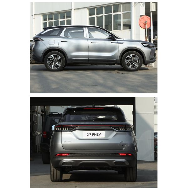180km/h Maximum Speed 1.5T Engine Beijing X7 PHEV Hybrid Car 0km 4 Four Wheel Electric Vehicle Left Hand Drive Ev Car