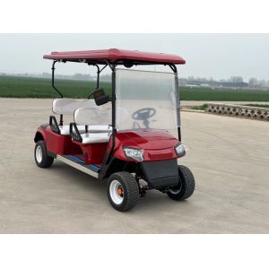 Effortlessly Conquer Slopes 4-Seater Golf Cart with Motor and Intelligent
