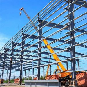 Structure Portal Steel Structure Warehouse For Customized Steel Construction