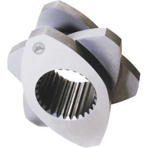 BL 155 Twin Screw Extruder Machine screw elements for puffing machine