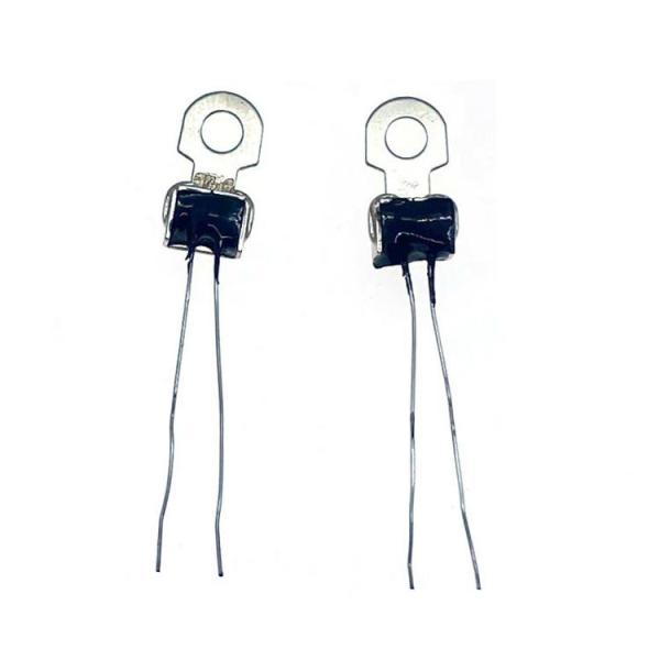 Quality D1052 80C 90C 100C 100 Ohms For Industrial Inverter Cross Screw On PTC thermistor Limit Temperature Sensor PTC Thermistor wholesale