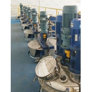 Large Capacity PLC Controlled Bead Mill 50-1000L/H 380V/50HZ Voltage Fine