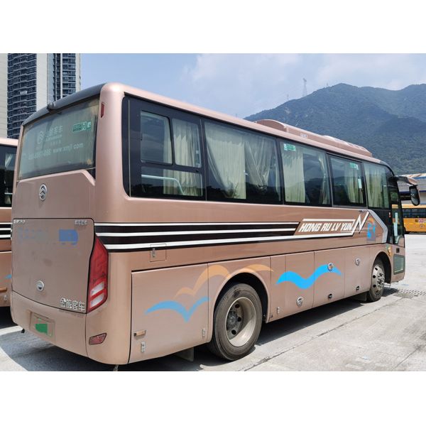 34 Seater Used Electric Bus 260KW With Good Condition / Short Driving Range