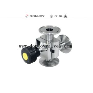 Cheap EPDM Manual Diaphragm Valve L Type With No Dead Leg for sale