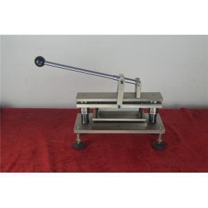 Electronic Paper Testing Equipments , Paper Ring Crush Sample Cutter With