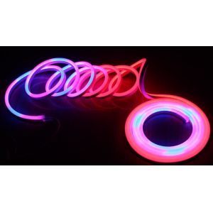 Programmable digital RGB neon Flex Lights rope strip mini Flat 11x19mm 10pixel/M