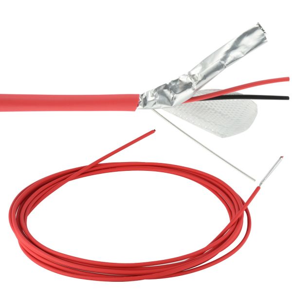 2C 1.5mm2 2X2.5 Fire Resistant Cable PVC Insulation and PVC Jacket for Fire