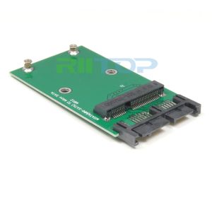 Mini PCIe PCI-e mSATA 3x5cm SSD to 1.8" Micro SATA Converter Card Adapter For SP
