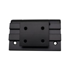 Customizable Black Aluminum Hinge for Flexible Rotation and Smooth Operation in