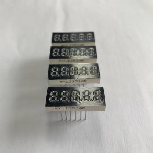 Cheap Tn Monochrome 7 Segment LED Display 10mm Pixels Common Anode 8 Digital for sale